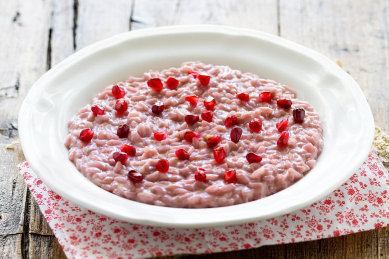 Pomegranate Risotto