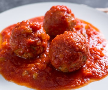 Roman-style Meatballs