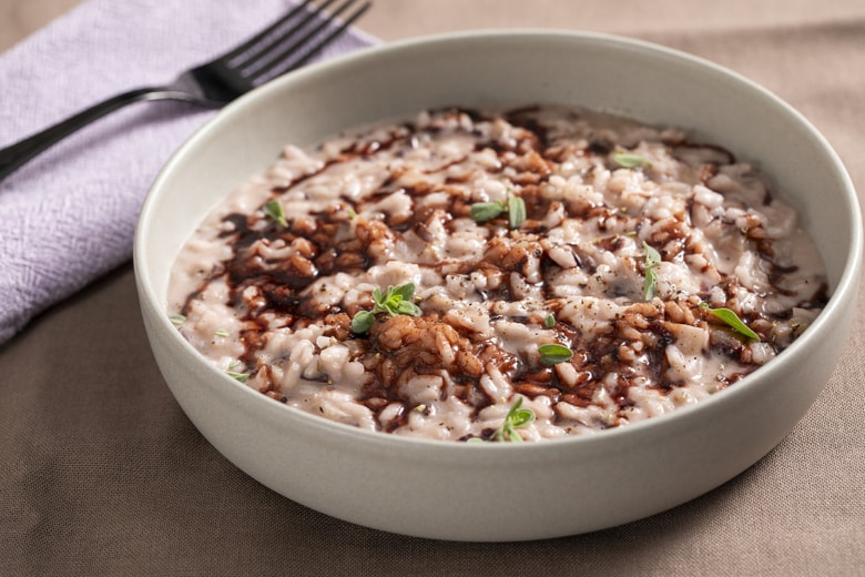 Risotto with Radicchio and Taleggio