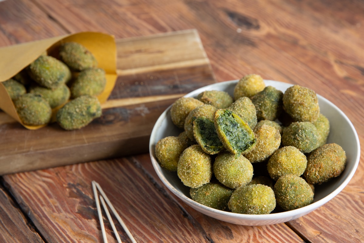 Vegetarian Ascolana Olives