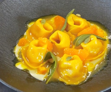 Pumpkin ravioli