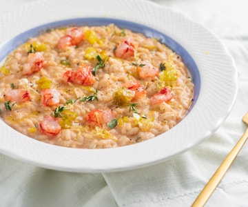 Prawn and Leek Risotto