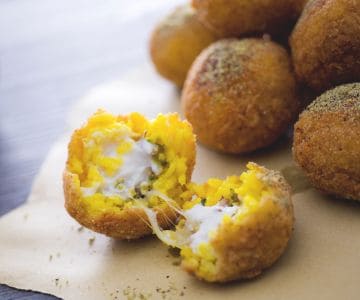 Pistachio Rice Arancini