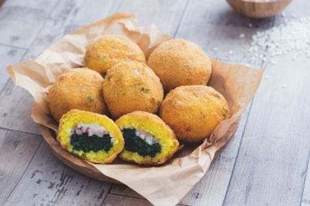 Spinach Arancini